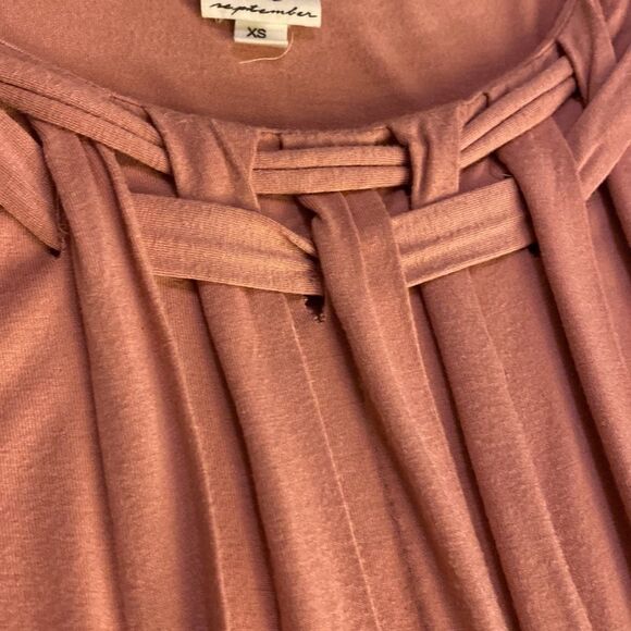 Anthropologie One September Avant Pleated Top Size XS - Picture 5 of 5